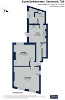 Floorplan for Ground Floor Flat, 22 South Embankme