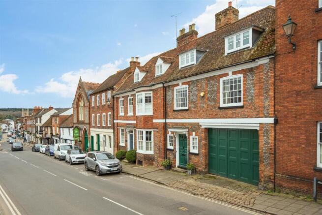 View towards town centre