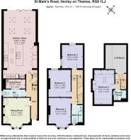 14 St Mark's Road, Henley on Thames, RG9 1LJ with 