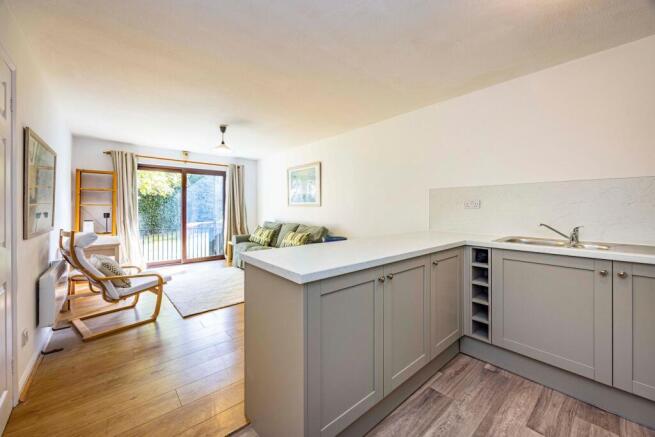 Open Plan Kitchen & Living Area
