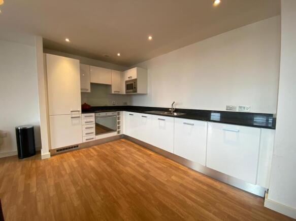 Open Plan Kitchen & Living Area