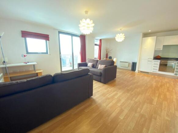 Open Plan Kitchen & Living Area
