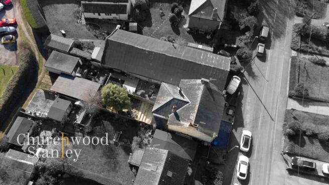 Aerial of plot