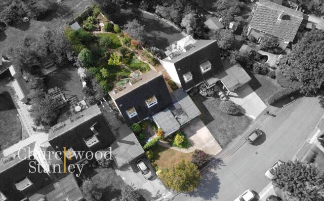 Aerial of plot