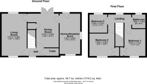 8 Elmdale, Ewyas Harold, Hereford - all floors (1)
