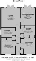 9 Milestone Way, Whitestone, Hereford - all floors