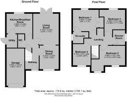 19 Bodmin Close, Belmont, Hereford - all floors (1