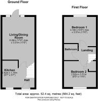 37 Epsom Walk, Bobblestock, Hereford - all floors.