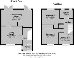 74 Brampton Road, Newton Farm, Hereford - all floo