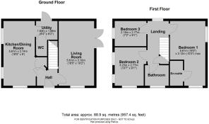 15 Primrose Ave, Clehonger, Hereford - all floors.