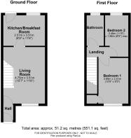 74 Chatsworth Rd, Bobblestock, Hereford - all floo