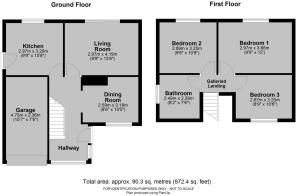105 Roman Road, Holmer, Hereford - all floors.JPG