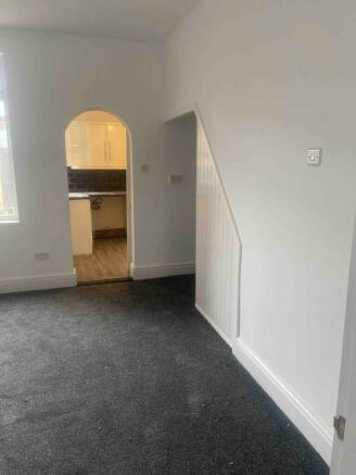 Rear reception room leading to Kitchen
