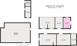 Floorplan outbuildin