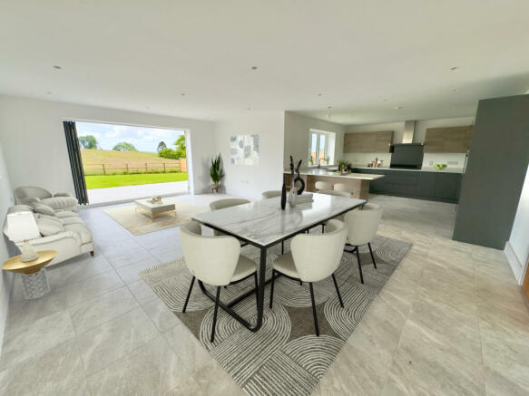 CGI Kitchen | Dining | Living Area