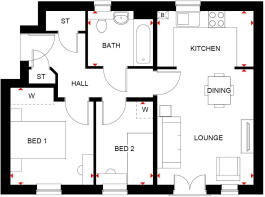 Aylesham floor plan Amble_GF_FF_SF