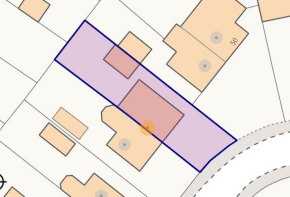 54 Hall Crescent. Site plan.