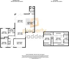 B&W Floorplan