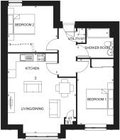 Royal Cornhill Law Apartment floorplan