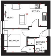 Bryon apartment floorplan