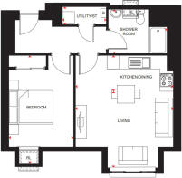 Clark floorplan