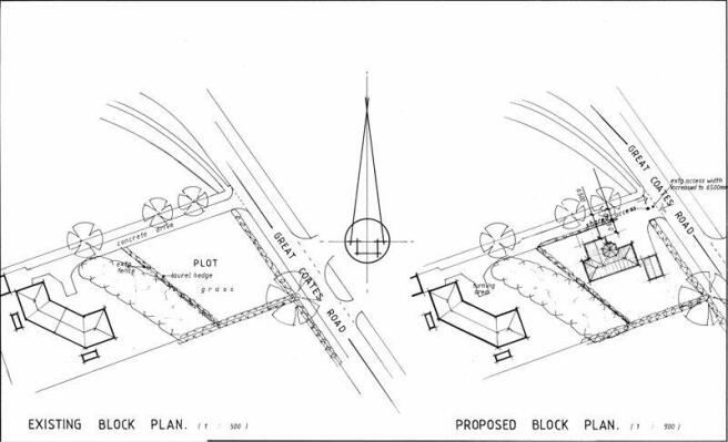 Proposed site plan