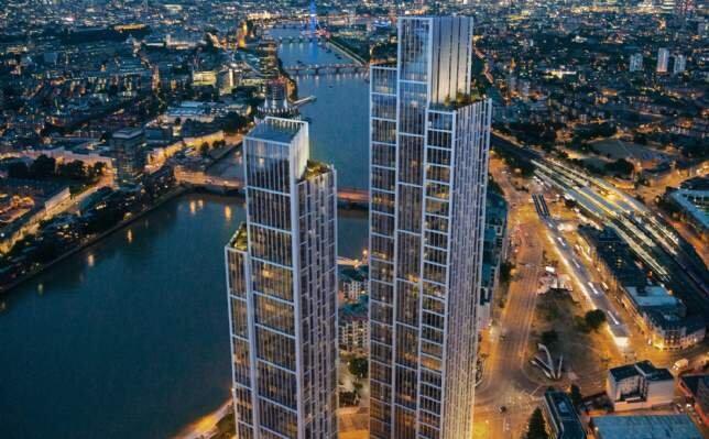 property in River Park Tower, 
1 Nine Elms Lane, SW8