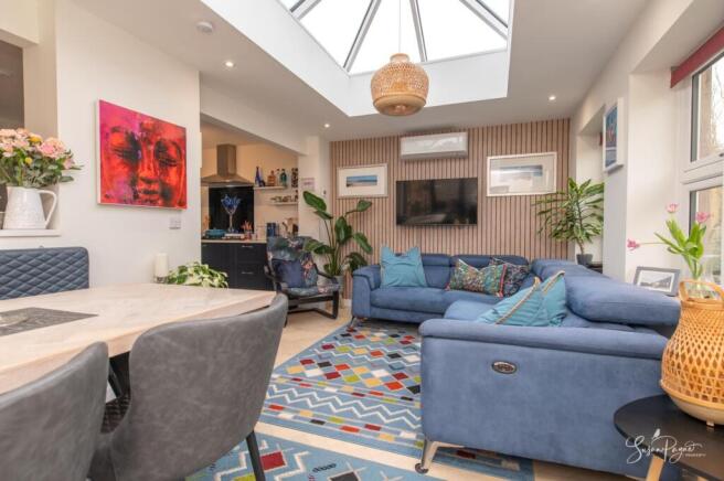 Open Plan Living and Kitchen
