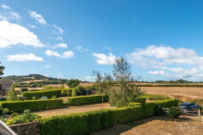 Views from the rear of the property