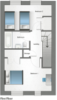 2 Bed House Portholme  - First Floor