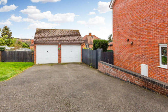 Double garage and...