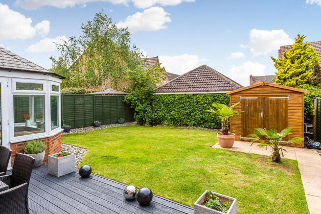Rear garden