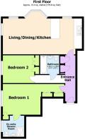 5 Roding Court, 2 Lower Park Road, Loughton - Floo