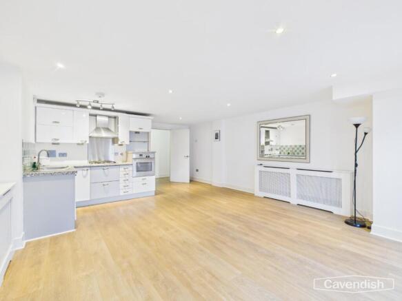 LIVING ROOM/DINING AREA AND KITCHEN