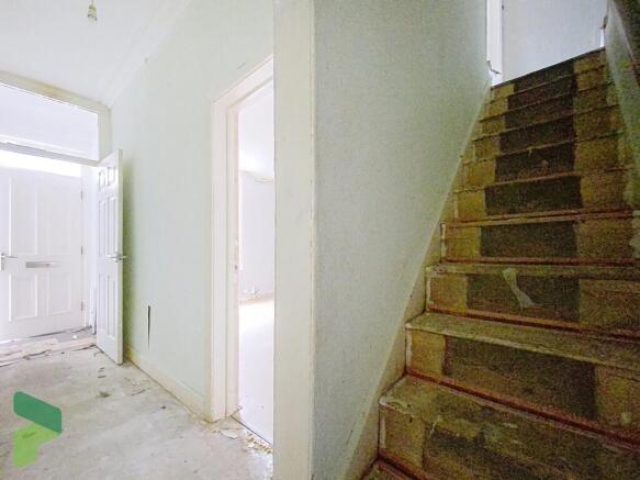 Hall and stairs t...