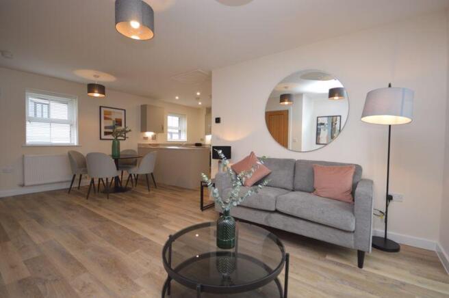 Open Plan Lounge/Diner/Kitchen