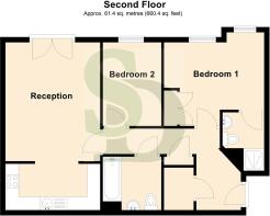 Flat De Havilland Square, Piper Way - second floor