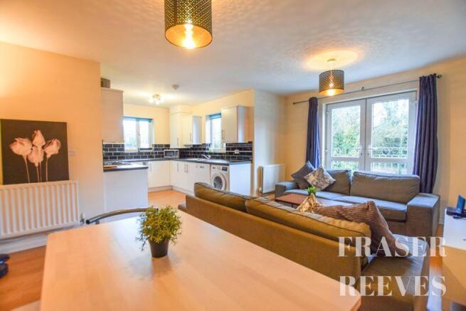 OPEN PLAN- LIVING ROOM TO KITCHEN