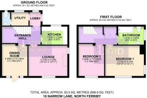 18 Narrow Lane, North Ferriby - Floorplan.JPG