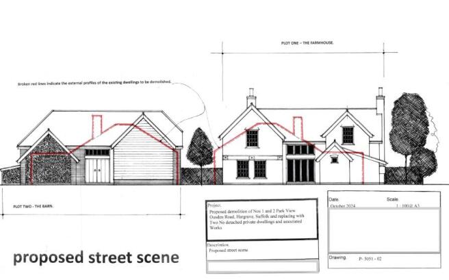 Proposed Street Scene