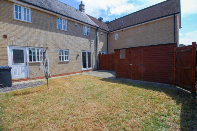 Rear garden