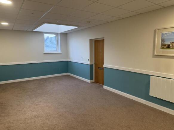 Landing with door into the apartment