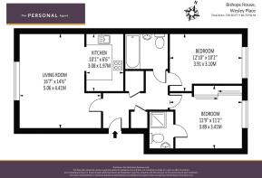 Bishops House, Wesley Place Epsom KT18 5FB - L - h