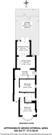 Floorplan area for info only, not for Â£/sq. ft valuation