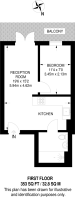 Floorplan area for info only, not for Â£/sq. ft valuation