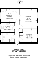 Floorplan area for info only, not for Â£/sq. ft valuation
