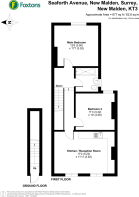 Floorplan area for info only, not for £/sq. ft valuation
