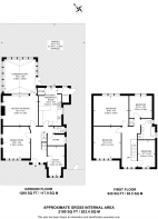 Floorplan area for info only, not for £/sq. ft valuation