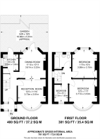 Floorplan area for info only, not for £/sq. ft valuation