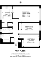 Floorplan area for info only, not for £/sq. ft valuation